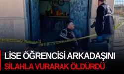 Lise öğrencisi arkadaşını silahla vurarak öldürdü