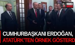 Cumhurbaşkanı Erdoğan, Atatürk’ten örnek gösterdi