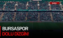 Bursaspor dolu dizgin!