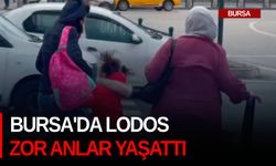 Bursa'da Lodos zor anlar yaşattı