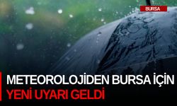 Meteorolojiden Bursa için yeni uyarı geldi