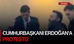 Cumhurbaşkanı Erdoğan'a protesto