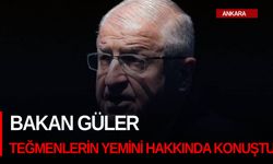 Bakan Güler teğmenlerin yemini hakkında konuştu