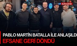 Pablo Martin Batalla ile anlaşıldı! Efsane geri döndü