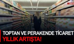 Toptan ve perakende ticaret yıllık artışta!