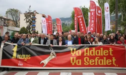 Bursa'da 1 Mayıs coşkusu