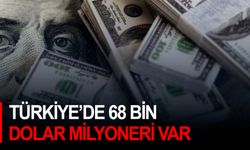 Türkiye'de 68 bin dolar milyoneri var!