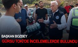 Başkan Bozbey Gürsu TOKİ'de incelemelerde bulundu