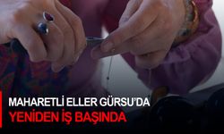 Maharetli eller Gürsu'da yeniden iş başında