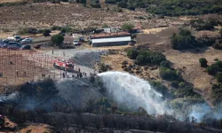 İzmir Aliağa ve Menderes’teki yangınlar kontrol altında