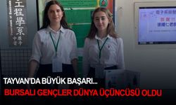 Tayvan'da büyük başarı... Bursalı gençler dünya üçüncüsü oldu