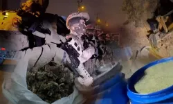 1,6 ton madde ve 750 bin hap ele geçirildi!