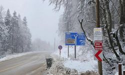 Bursa Uludağ’da kar kalınlığı 18 santimetreye ulaştı