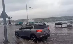 Bursa'da deniz ve kara birleşti