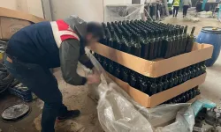 Bursa İznik'te kaçak içki imalathanesine darbe