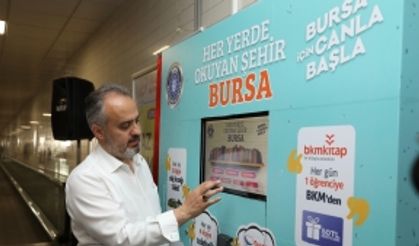 Bursalılar metroda hem okuyacak hem kazanacak