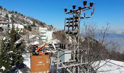 UEDAŞ ekipleri kesintisiz elektrik için mücadele veriyorlar!