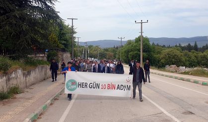 ’Sağlık İçin Hareket Et Günü’ne çok sayıda aile çocuklarıyla birlikte katıldı