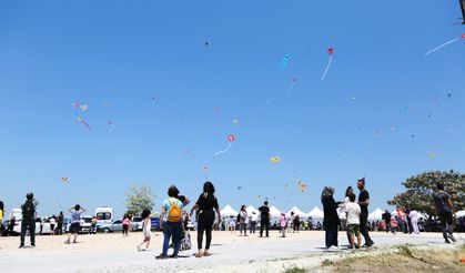 Nilüfer 20. Uluslararası Spor Şenliklerinde, Gökyüzü uçurtmalarla renklendi