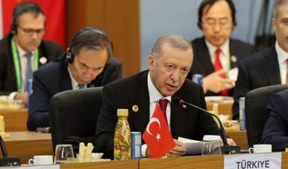 Cumhurbaşkanı Erdoğan G20 Liderler Zirvesi'nde basın açıklaması yaptı