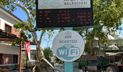 Bursa Nilüfer'de ücretsiz internet noktası 40'a ulaştı