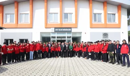 Bursa Nilüfer'de Deprem Simülasyon Merkezi 'eğitim mutfağı'na dönüştü