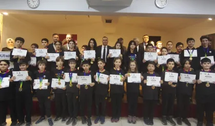 Bursa'da Nilüfer AİHL öğrencilerinden uluslararası matematik başarısı