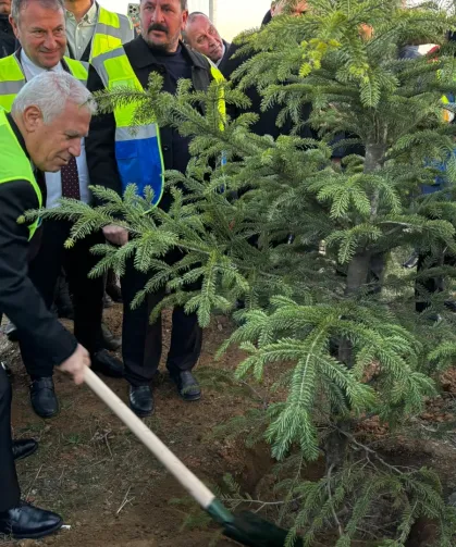 Bursa Büyükşehir'den 15 bin fidanlı 'Hatıra Ormanı'