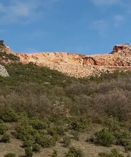 Bursa'da taş ocağında kaya düşmesi çiftçileri tedirgin etti!