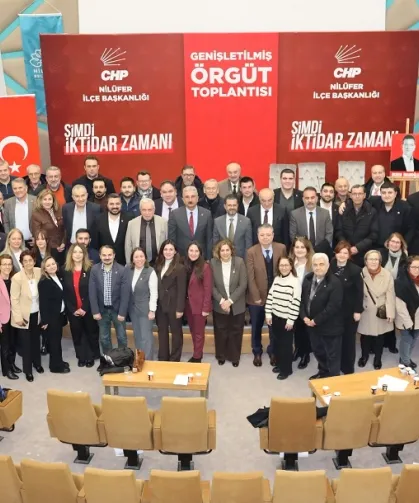 CHP Bursa Nilüfer'de genişletilmiş örgüt toplantısı