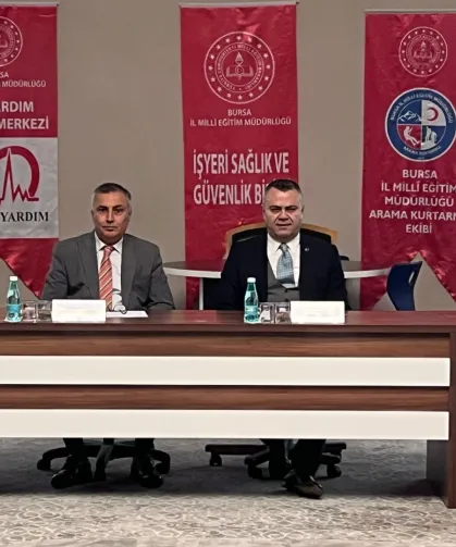 Bursa'da eğitim ve güvenlik için kurumlar arası iş birliği toplantısı