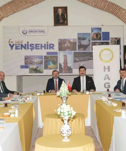 Bursa'da HAGEL encümen toplantısı Yenişehir'de gerçekleşti