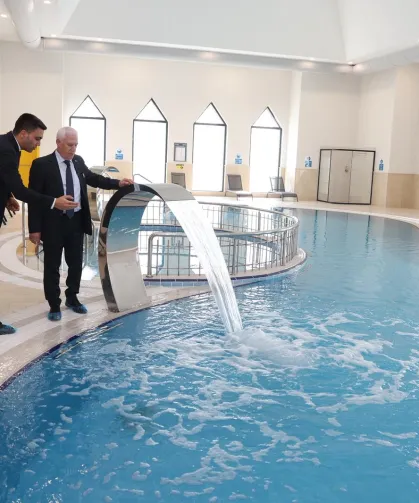 Bursa'ya önemli bir destinasyon daha... Gemlik Termal Tesisi hizmete girdi