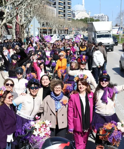 Bursa Nilüfer'de kadınlar tek ses oldu! 'Eşitlik ses ister biz buradayız'