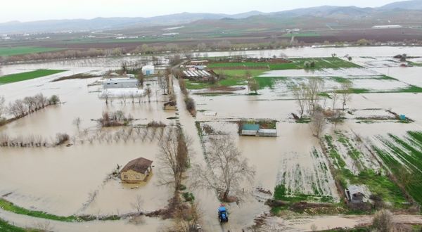 Bursa’da 35 bin dönüm arazi sular altında kaldı!