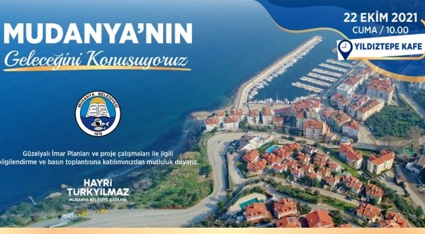 Mudanya Belediyesi Güzelyalı İmar Planı proje çalışmaları için Cuma günü toplanacak