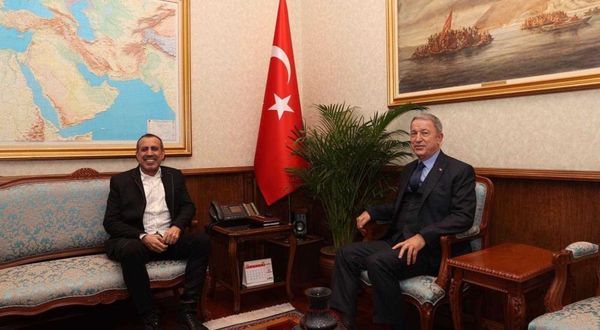Milli Savunma Bakanı Haluk Levent ile görüştü