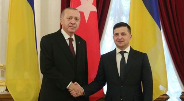 Cumhurbaşkanı Erdoğan ile Ukrayna Devlet Başkanı Zelenskiy telefonda görüştü