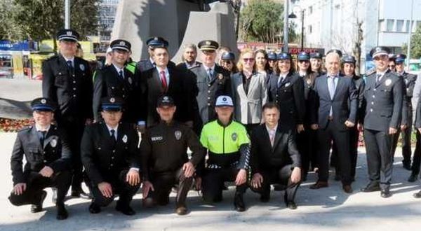 Türk Polis Teşkilatı’nın 177. yaşı Mudanya’da da törenlerle kutlandı