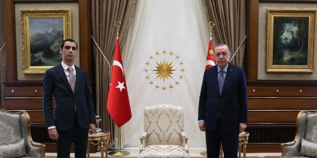 Cumhurbaşkanı Erdoğan, Muhsin Yazıcıoğlu'nun oğlu ile görüştü