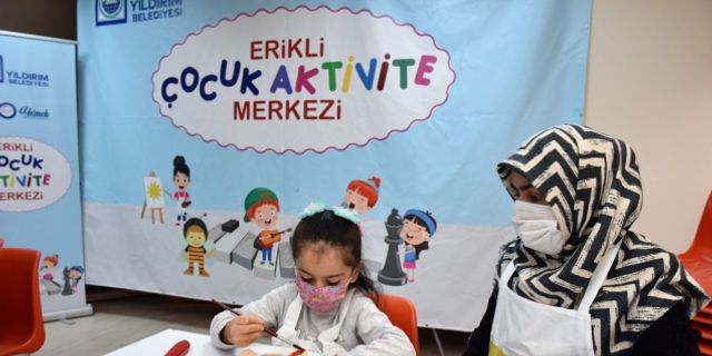 Erikli Çocuk Aktivite Merkezi açıldı