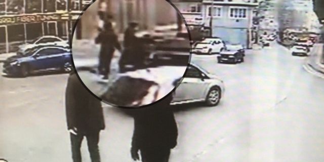 (Özel) Yol verme kavgasında bıçaklar ve sopalar konuştu...O anlar kamerada