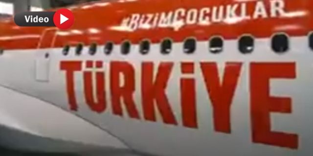 EURO 2020'de A Milli Takımımızı taşıyacak uçak göklerde