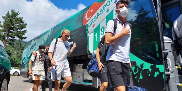 Bursaspor ikinci etap kamp için Bolu’ya gitti