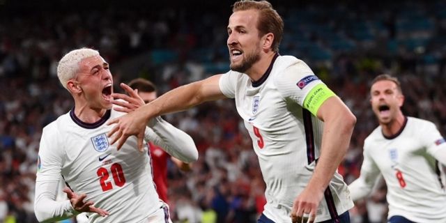 EURO 2020 Yarı Final mücadelesinde İngiltere, finalde İtalya'nın rakibi oldu