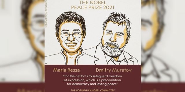 2021 Nobel Barış Ödülü sahiplerini buldu