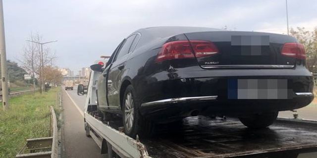 Bursa'nın Gemlik ilçesinde kaza yapan araçta uyuşturucu bulundu