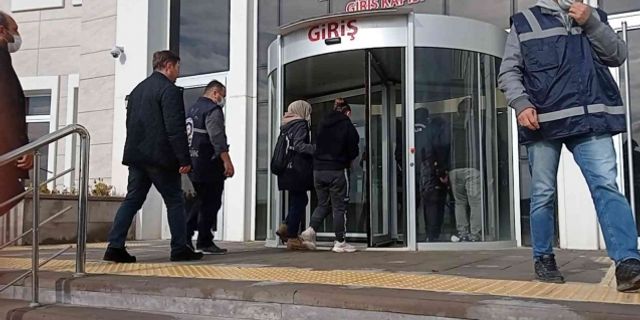 Gemlik'te yakalanan hırsızlar adliyeye sevk edildi