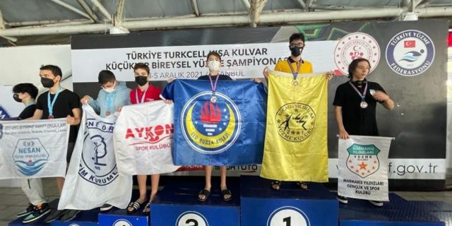 Bursalı Tolga Savaş: 50 metre serbest stil yarışmasında Türkiye ikincisi oldu