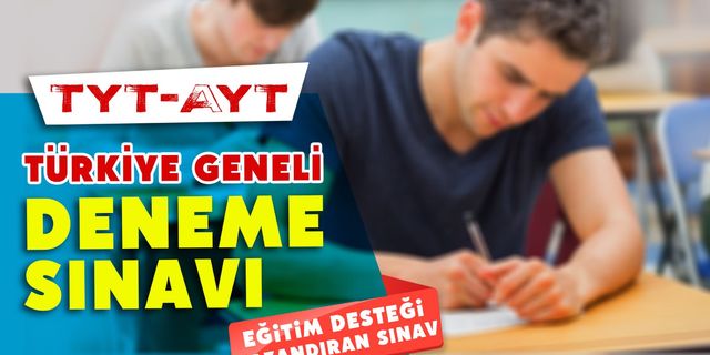 Yıldırım Belediyesi'nden Türkiye geneli deneme sınavı